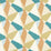 Harlequin Sumi Reflect Marine/Grass/Taupe Fabric HRFD121200