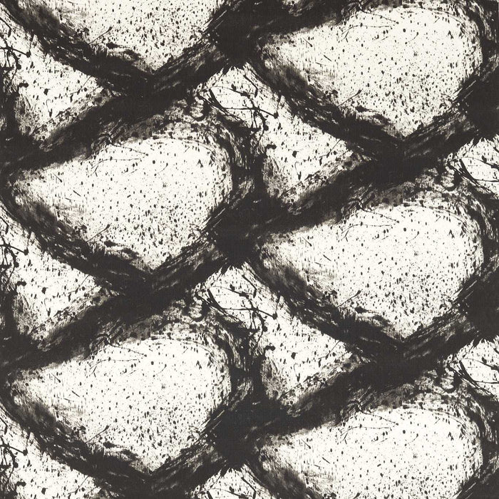 Harlequin Enigmatic Black Earth Fabric Sample HRFD121202