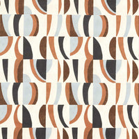 Harlequin Torillo Black Earth/Cornflower/Walnut Fabric HRFD121205
