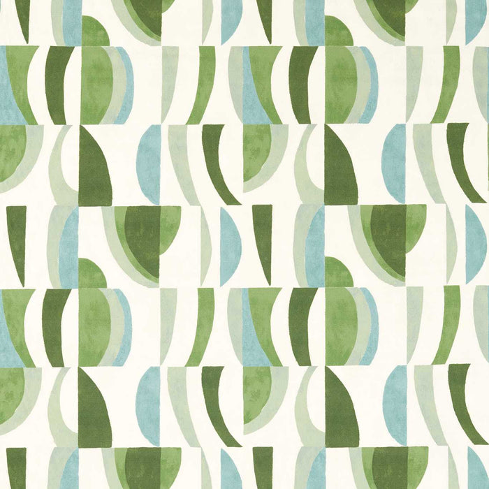Harlequin Torillo Emerald/Azul/Pistachio Fabric Sample HRFD121206