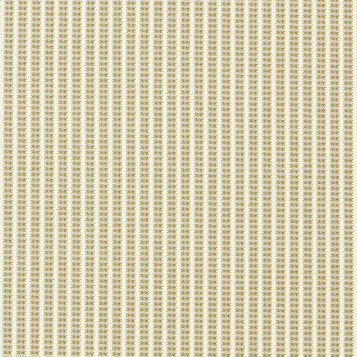 Harlequin Pepita Stripe Taupe/Mint Fabric Sample HRTF134064