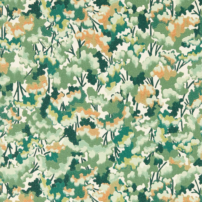 Harlequin Tree Tops Forest/Clay/Evergreen Wallpaper HRTW113120