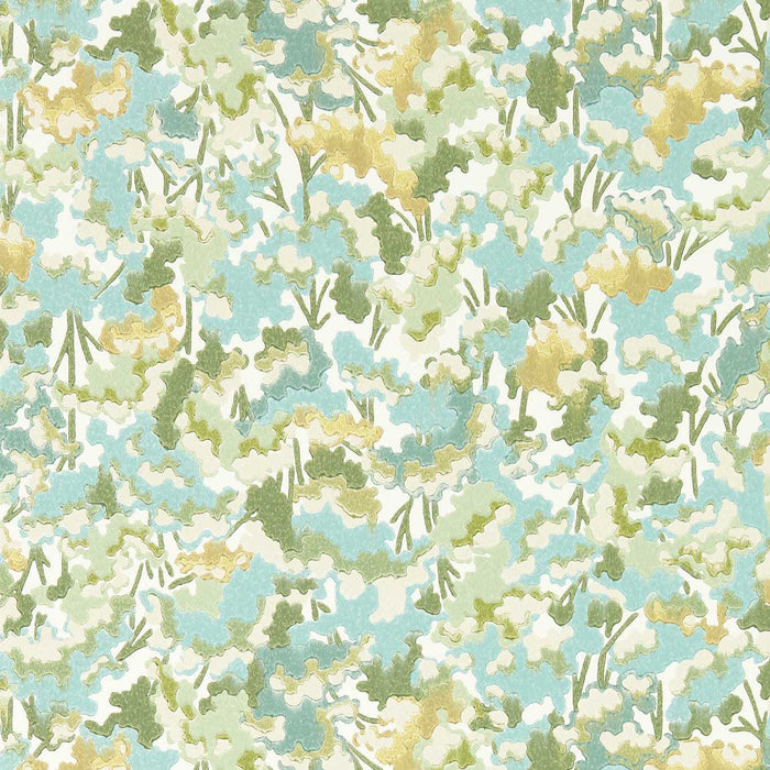 Harlequin Tree Tops Honey/Clover/Sky Wallpaper HRTW113121