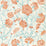 Harlequin Fleur de Joie Paprika/Aqua/Soft Focus Wallpaper HRTW113132