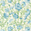 Harlequin Fleur de Joie French Blue/Succulent/Soft Focus Wallpaper HRTW113134