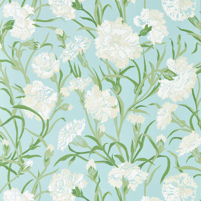 Harlequin Fleur de Joie Chalk/Emerald/Sky Wallpaper HRTW113135