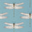 Harlequin Demoiselle Cornflower/First Light/Honey Wallpaper HRTW113144