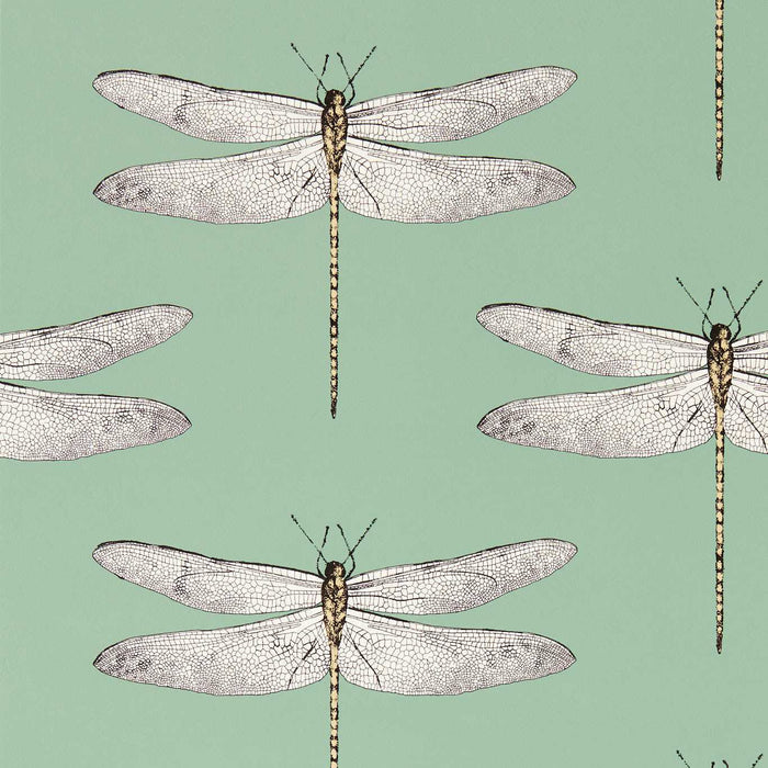 Harlequin Demoiselle Seaglass/First Light/Sand Wallpaper HRTW113145