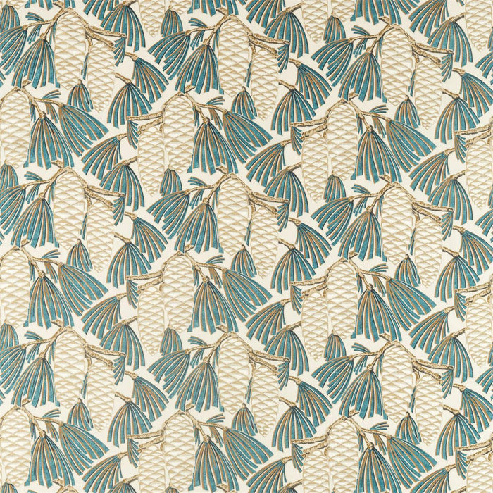 Harlequin Foxley Kingfisher Fabric Sample HSAF120811