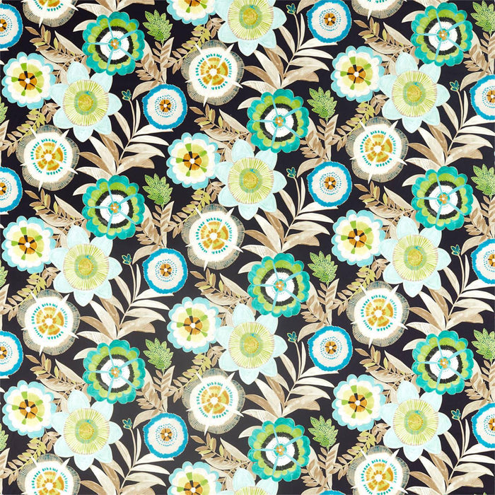 Harlequin Komovi Saffron/Lagoon/Citrus Fabric Sample HSAF120815