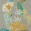 Harlequin Salon Platinum/Peacock/Seafoam Wallpaper Sample HSAW112151