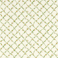 Harlequin Daisy Trellis Emerald/Pearl Wallpaper HSRW113043
