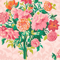 Harlequin Dahlia Bunch Rose Quartz/Spinel Wallpaper HSRW113056