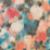 Harlequin Exuberance Coral/Turquiose Wallpaper Sample HSTO111476