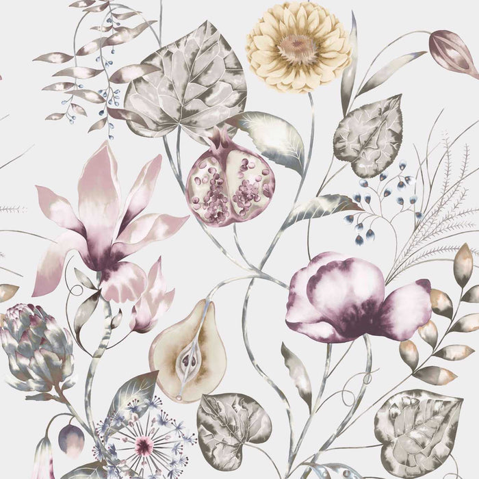 Harlequin Quitessence Ochre/Olive/Heather Wallpaper HSTO111488