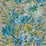 Harlequin Floreale Cornflower/Gilver Wallpaper Sample HSTO111496