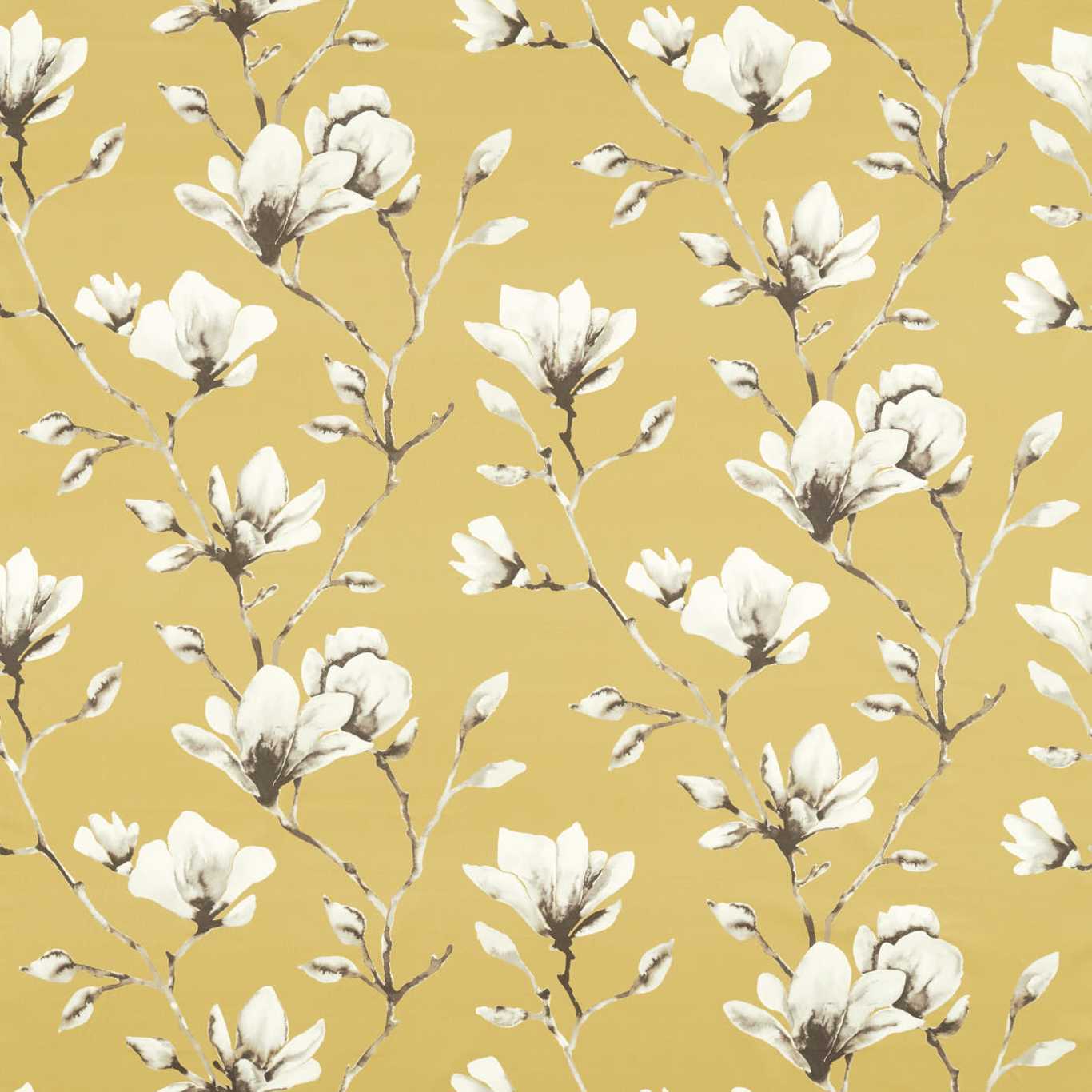 Harlequin Lotus Ochre Fabric Sample HTEF120975