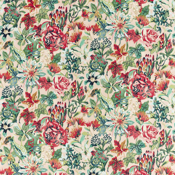 Harlequin Perennials (Gaia) Positano/Tree Canopy/Tulip Fabric Sample HTEF121014