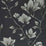 Harlequin Lotus Onyx/Silver Wallpaper Sample HTEW112602