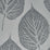 Harlequin Leaf Slate/Silver Wallpaper Sample HTEW112608