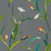 Harlequin Saona Kiwi/Charcoal Wallpaper Sample HZAP111758