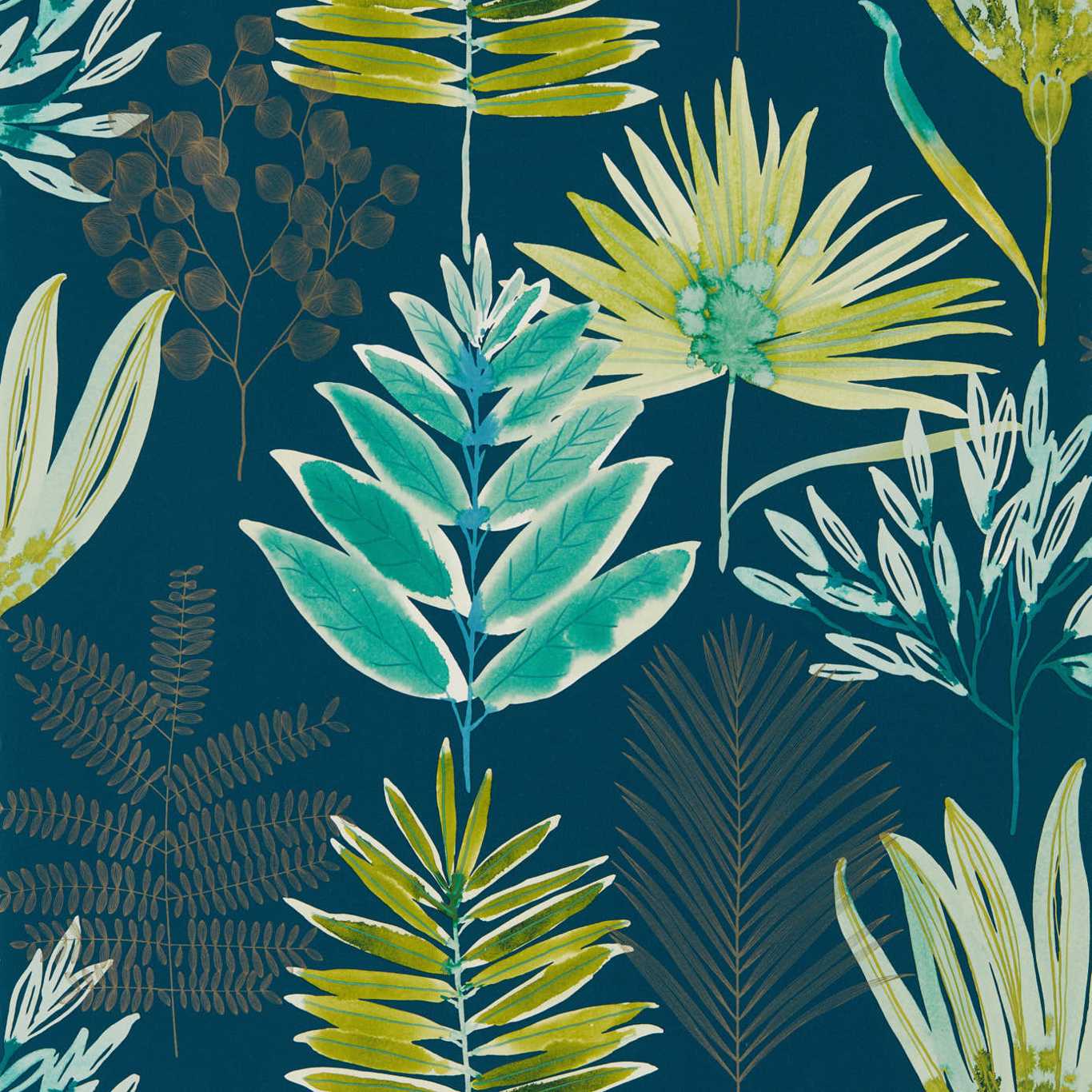 Harlequin Yasuni Emerald/Zest Wallpaper Sample HZAP111761