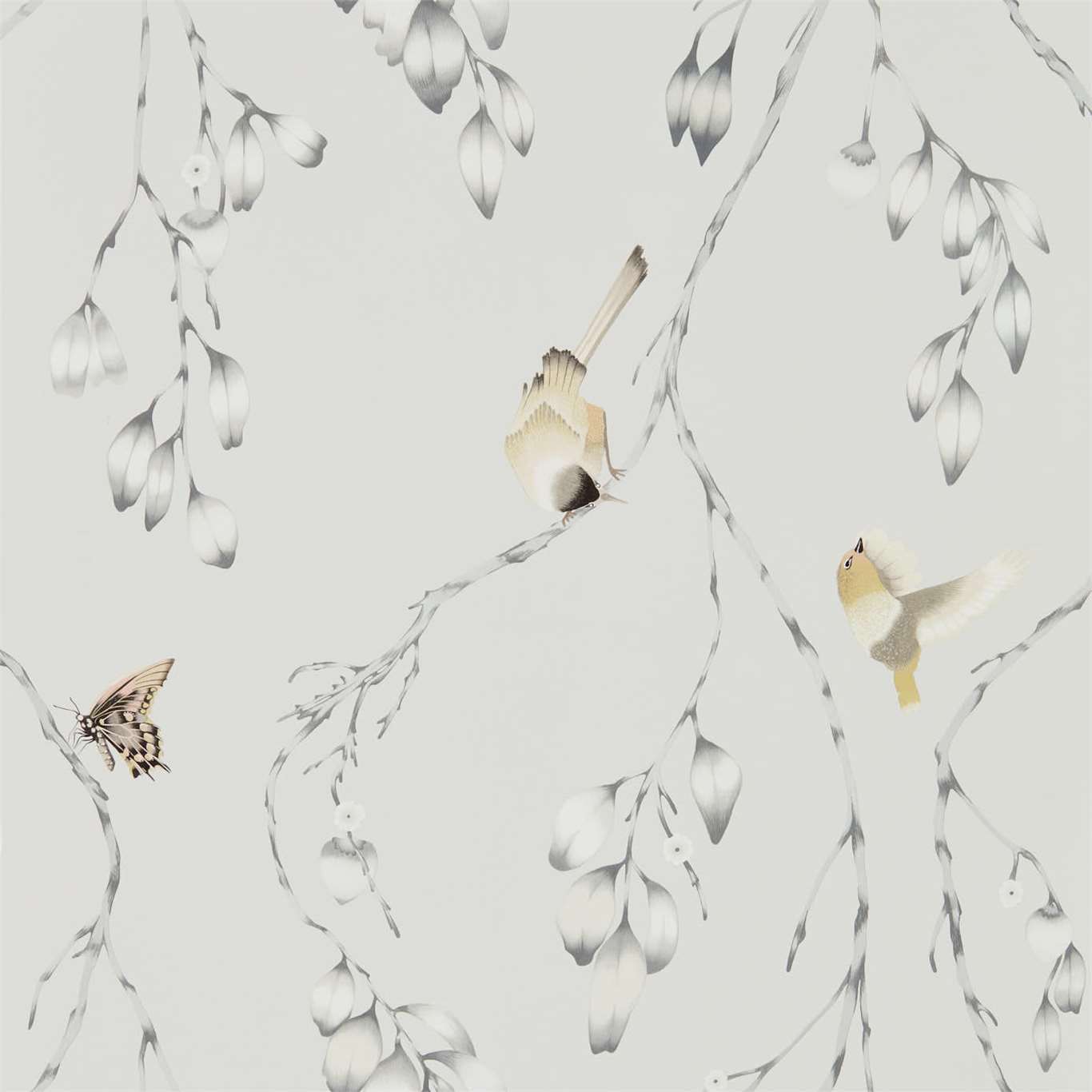 Harlequin Iyanu Blush/Ochre Wallpaper Sample HZAP111768