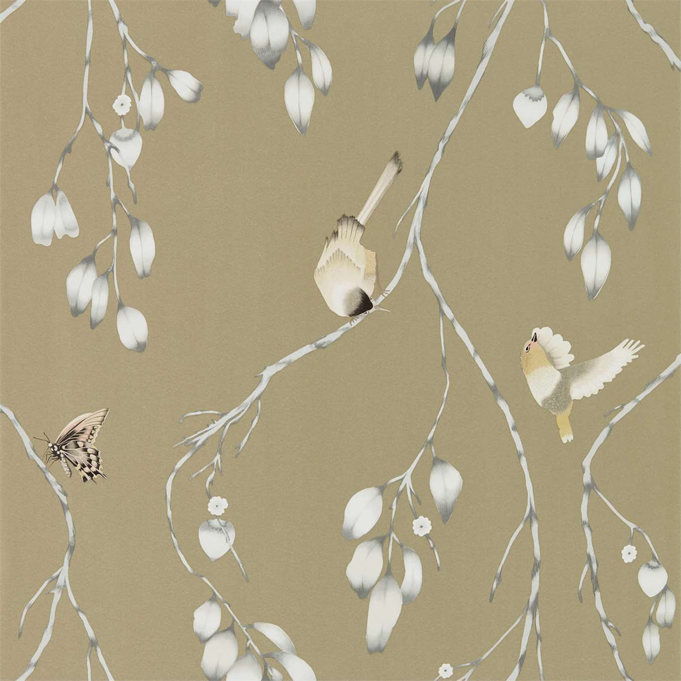 Harlequin Iyanu Linen/Blush Wallpaper Sample HZAP111769