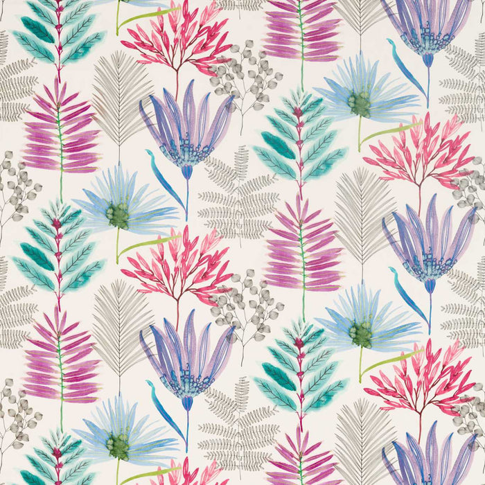 Harlequin Yasuni Cerise/Lagoon Fabric Sample HZAP120745