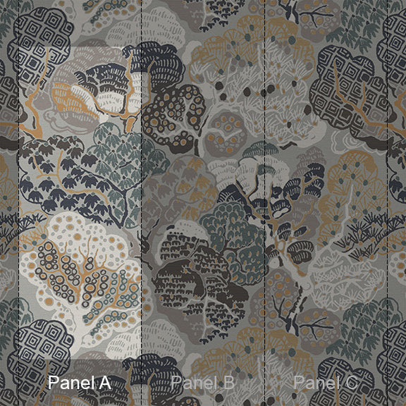 Brentano Haiku Saguaro Flower Panel A Wallpaper Sample V109-3A