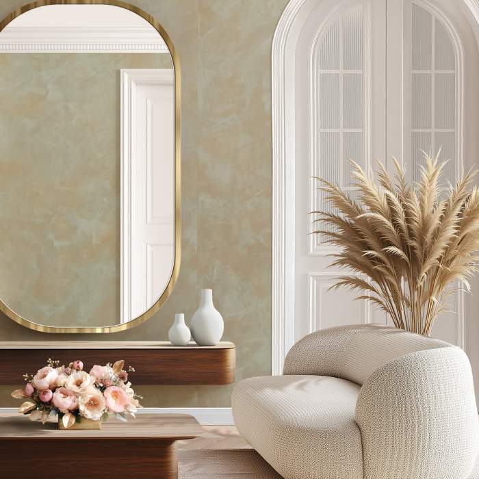 Maya Romanoff Palazzo Plaster Malta Marina Wallpaper MR-W-79-1510-C
