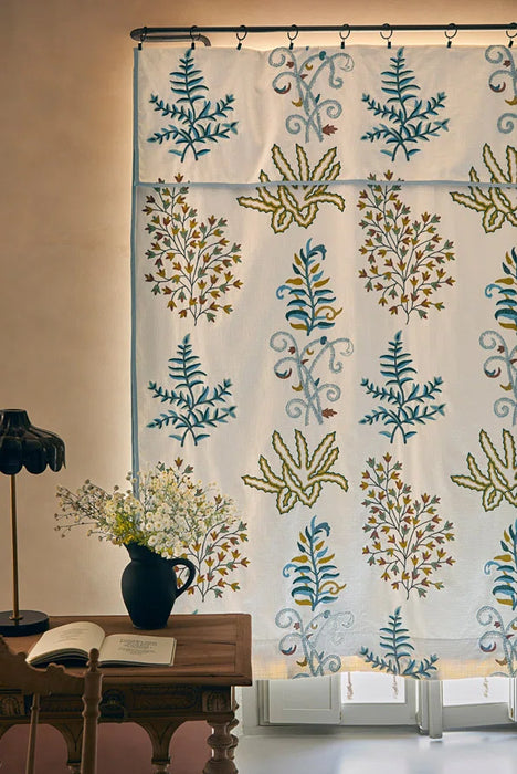 Pierre Frey Clarence Baltique Fabric F4042001