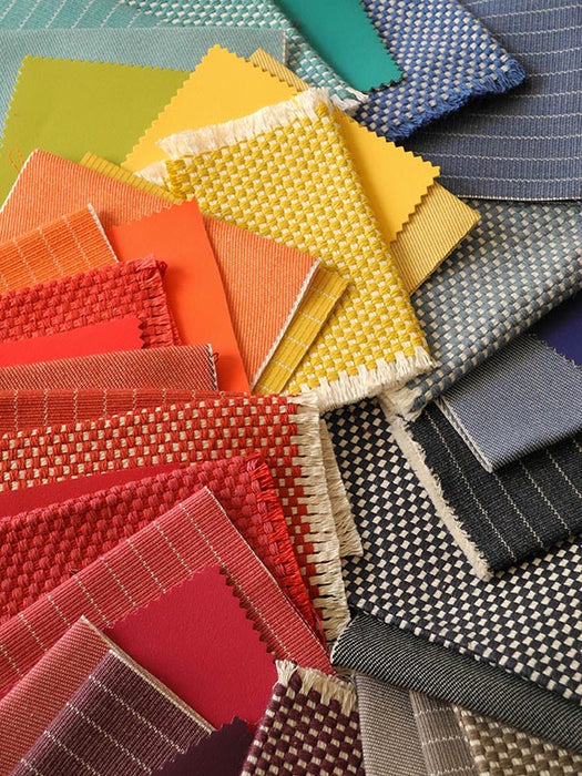 Boussac Sunset Blanc Fabric Sample O7792010