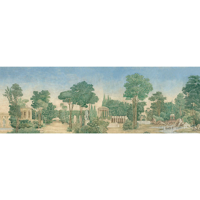 Schumacher Bagatelle Multicolor Wallpaper Sample IK2100