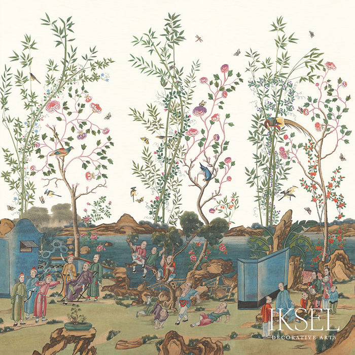 Schumacher Canton Reverie Original Wallpaper Sample IK2300