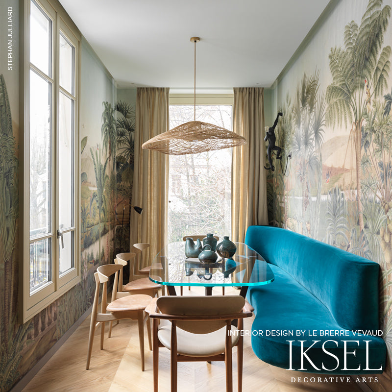 Schumacher D-Dream Multicolor Wallpaper Sample IK2400