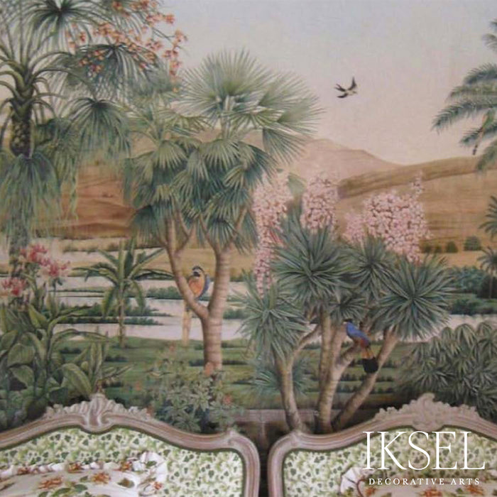 Schumacher D-Dream Sepia Tones Wallpaper Sample IK2401