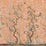 Schumacher Eastern Eden Terra Cotta Wallpaper Sample IK2504