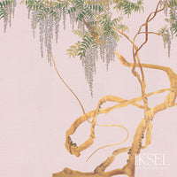 Iksel Edo Wisteria Pink Wallpaper IK2601