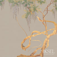 Iksel Edo Wisteria Chai Wallpaper IK2607