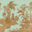 Schumacher Exotic Chinoiserie Pistachio Wallpaper Sample IK2805