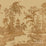 Schumacher Exotic Chinoiserie Sand Wallpaper Sample IK2808