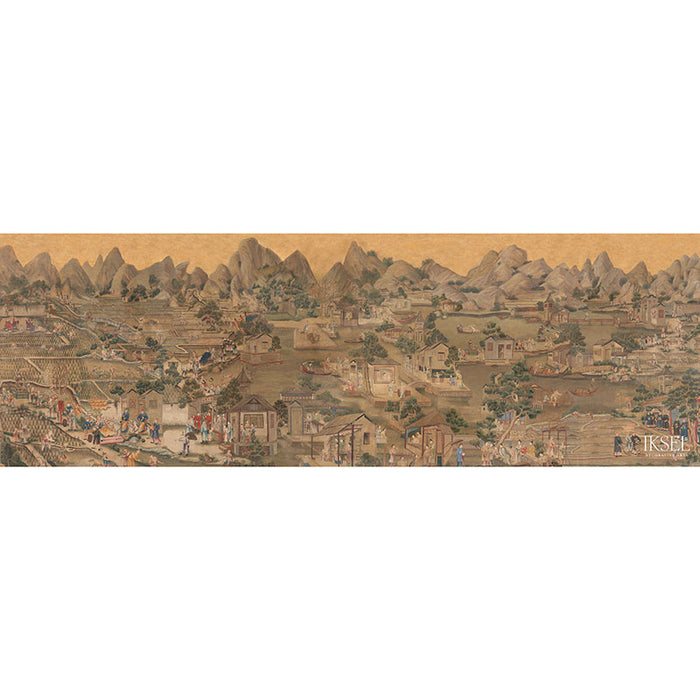 Schumacher Governor's Visit Original Wallpaper Sample IK2900