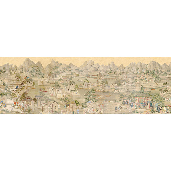 Schumacher Governor's Visit Light Wallpaper Sample IK2901