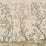 Schumacher Imperial Garden Crackled Beige Wallpaper Sample IK3103