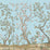 Schumacher Imperial Garden Sky Wallpaper Sample IK3106