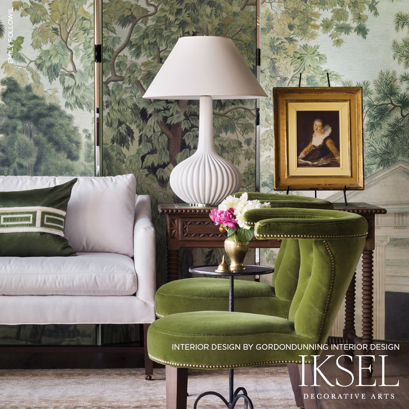 Schumacher Italian Panoramic Multicolor Wallpaper Sample IK3200