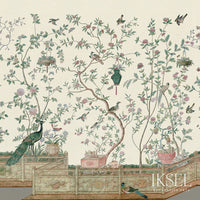 Iksel Xanadu Balustrade Bone Wallpaper IK4300