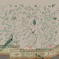 Iksel Xanadu Balustrade Chai Wallpaper IK4301