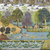 Iksel D-Rajput Fantasy Gouache Wallpaper IK4500